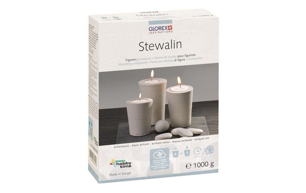 Glorex Matière à modeler Stewalin 1 kg