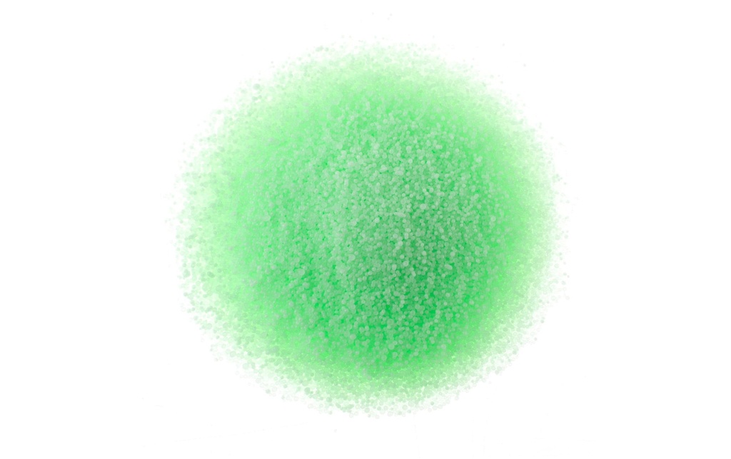 Glorex Sable à bougies avec mèche 70g, Vert clair