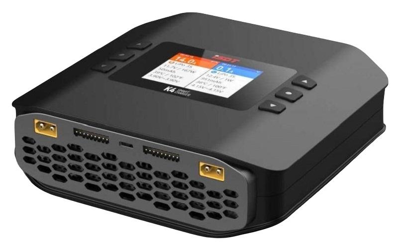 ISDT Chargeur double K4 AC/DC, 2x 600 W 1-8S