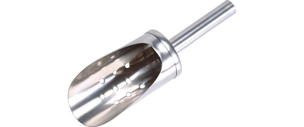APS Pelle à glace 5 x 19.5 cm, argent