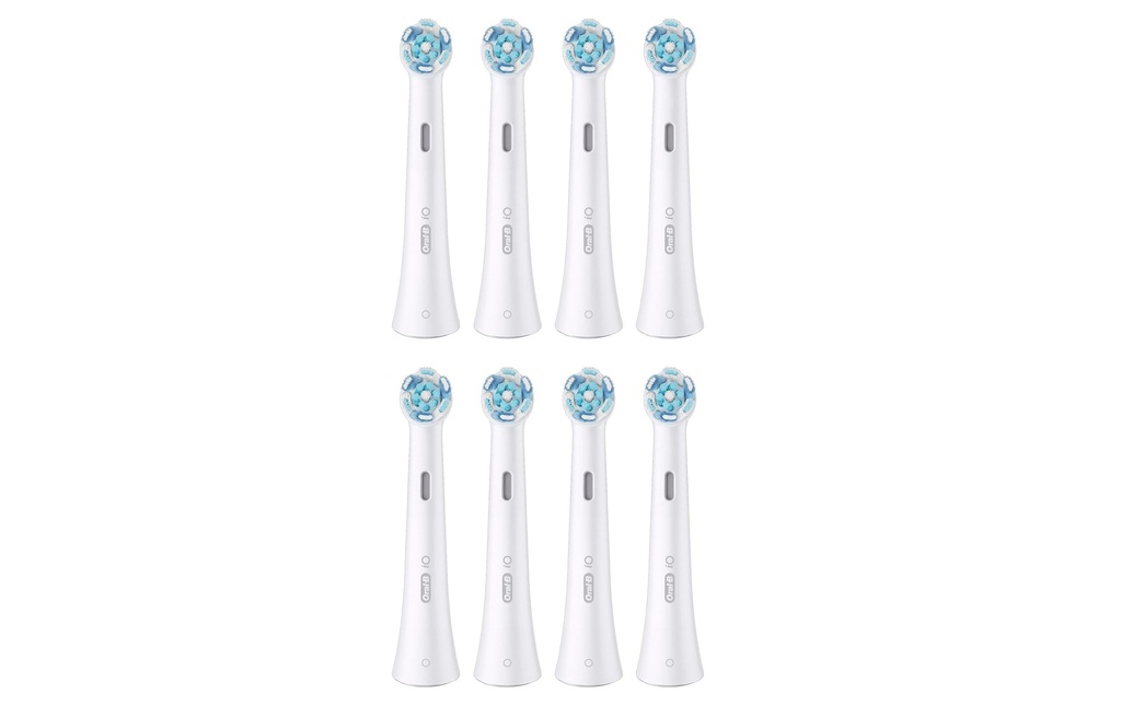Oral-B Tête de brosse à dents iO nettoyage ultime, Blanc, 8 Pièce/s