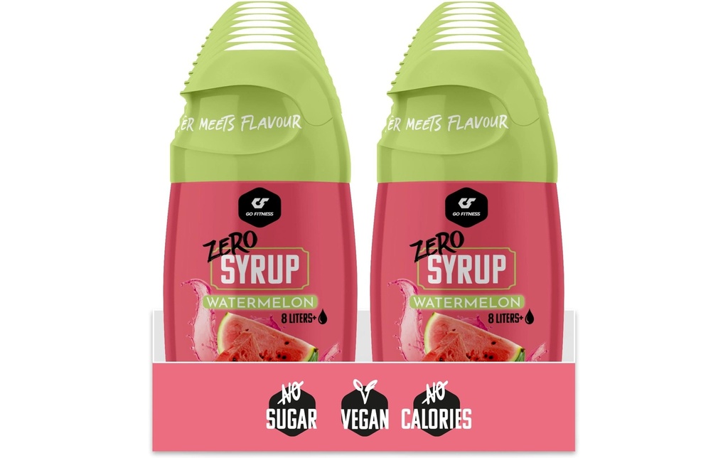 Go Fitness Sirop Zéro - 16 x 65 ml Pastèque 1040