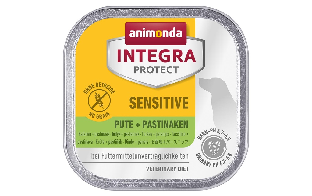 Animonda Integra Protect Nourriture humide Sensitive Dinde et panais, 150 g