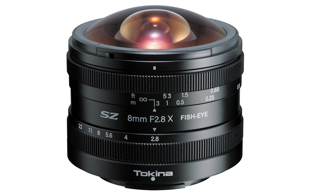 Tokina Longueur focale fixe SZ 8 mm f/2.8 Fisheye – Fujifilm X-Mount