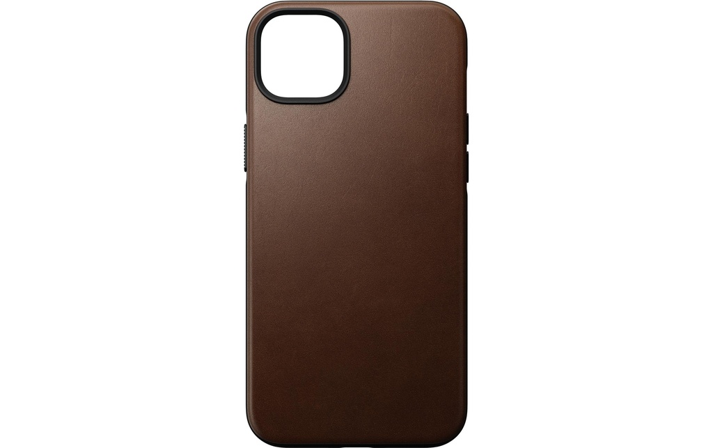 Nomad Coque arrière Modern Leather iPhone 14 Plus Brun