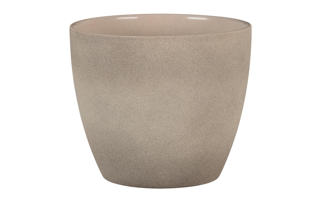 scheurich Pot de fleur Stone 25 cm, Taupe