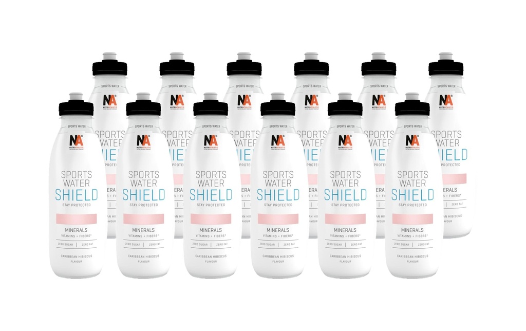 NUTRIATHLETIC Boisson sportive Sports Water Shield 12 x 500 ml