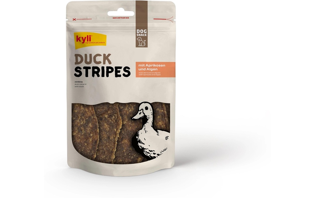 kyli DuckStripes abricots et algues 100 g