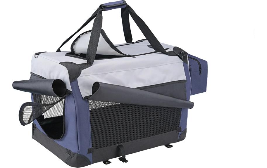 Nobby Sac Traveller Plus L Bleu / Gris, 82 x 59 x 59 cm