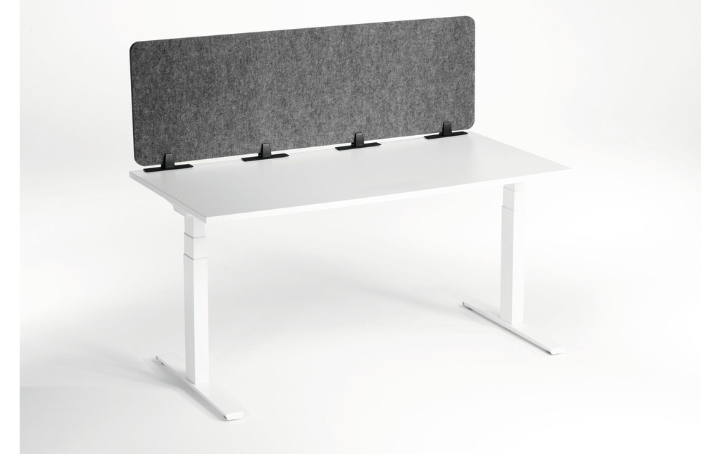 DURABLE Cloison de bureau Effet 160 cm, ou 4 x 40 cm de feutre PET