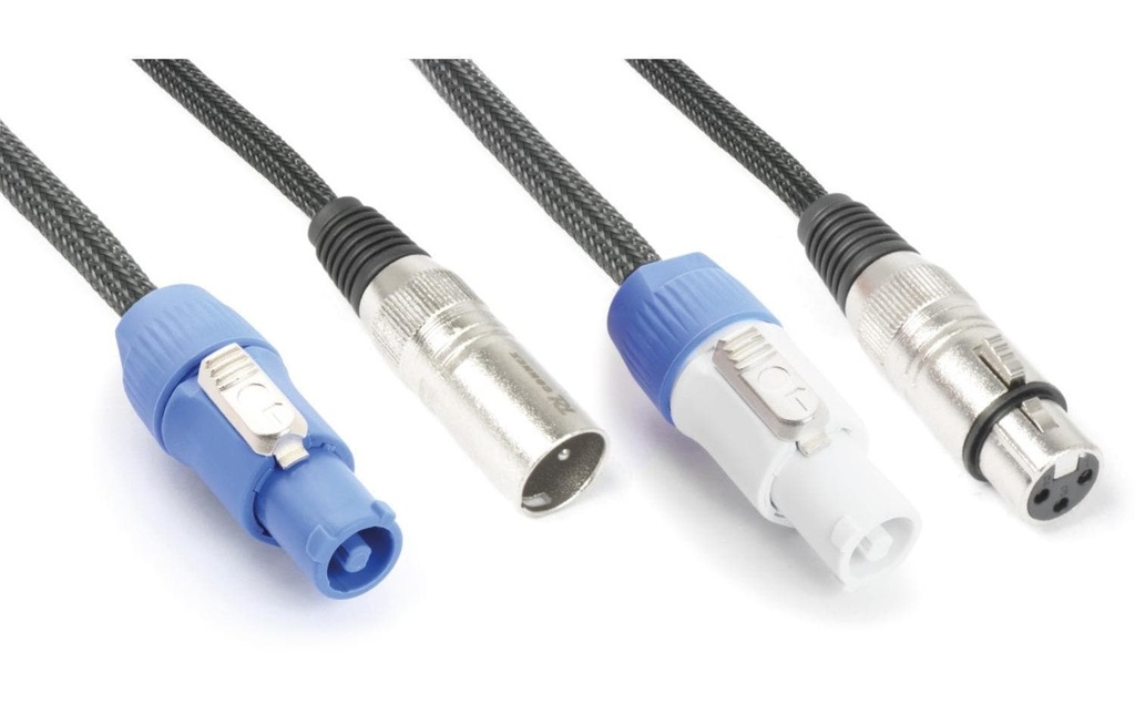 PD Connex CX05-1 Powercon - XLR 3 pôles, mâle 1.5 m