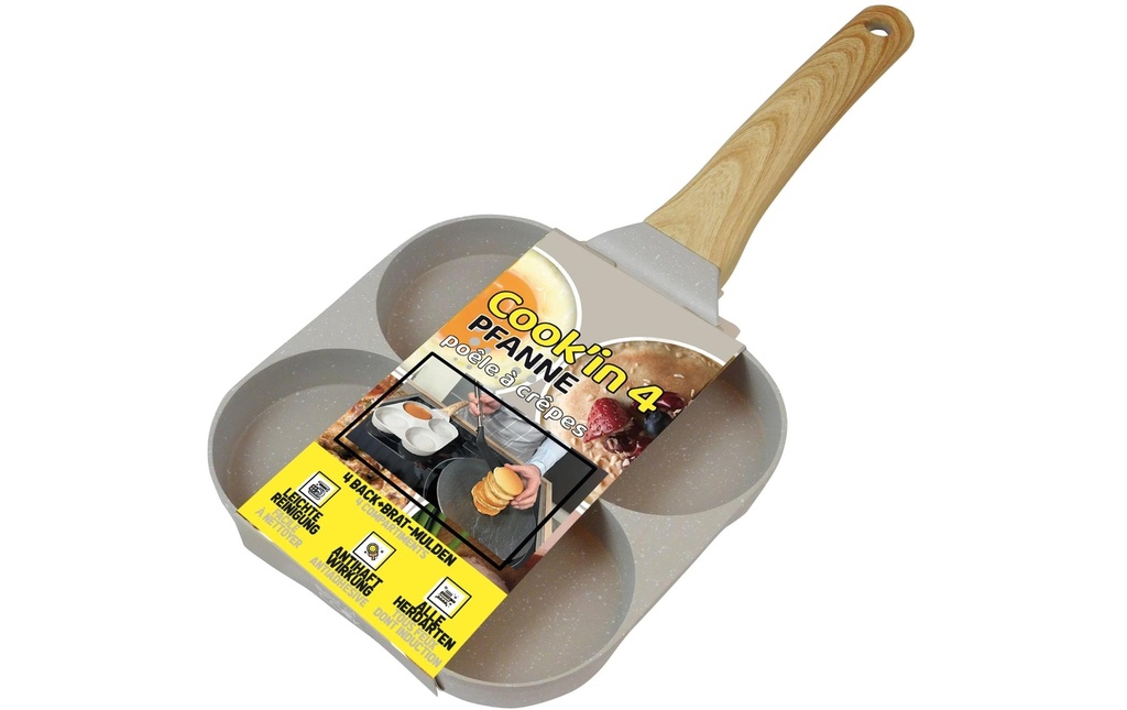 CPC Pan Cake poêle 4en1 Ø 9 cm
