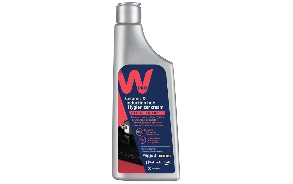 WPro Nettoyant pour table de cuisson Crème VTC101 250 ml