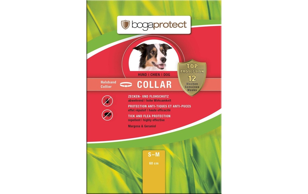 bogar Collier anti-parasite bogaprotect Collar Chien S - M
