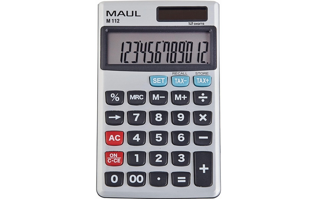 MAUL Calculatrice de poche M112 Tax