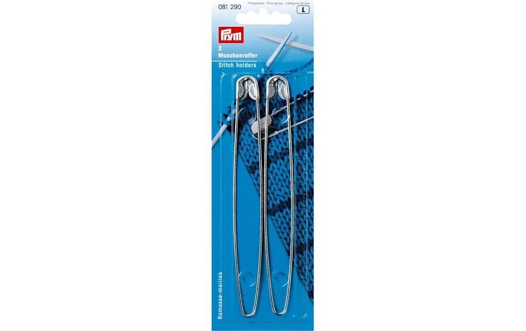 Prym Marqueur de maille argent, 135 mm