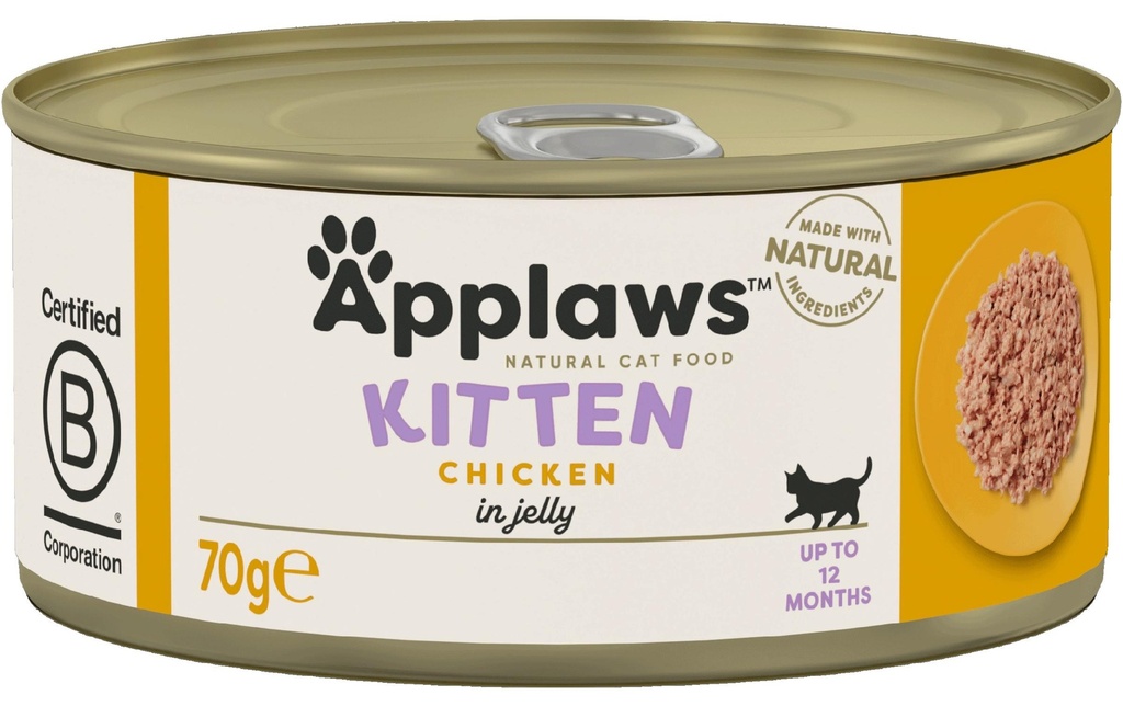 Applaws Alimentation humide Kitten poulet 70 g