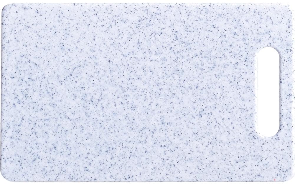 Zeller Present Planche à découper Aspect granit 36.5 x 27.5 x 0.8 cm, gris clair