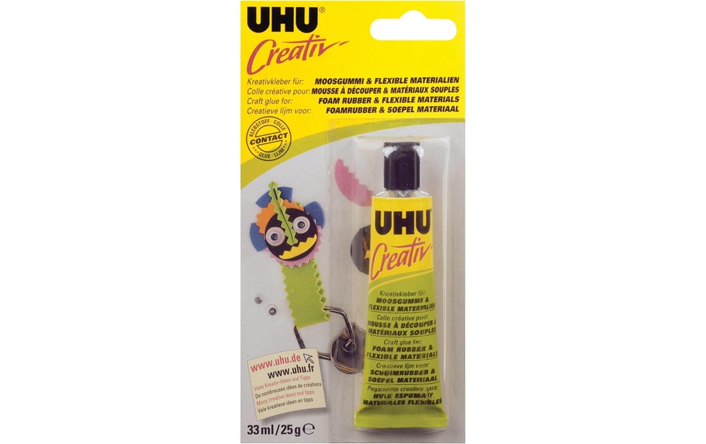 UHU Creativ mousse caoutchouc (33 pces)