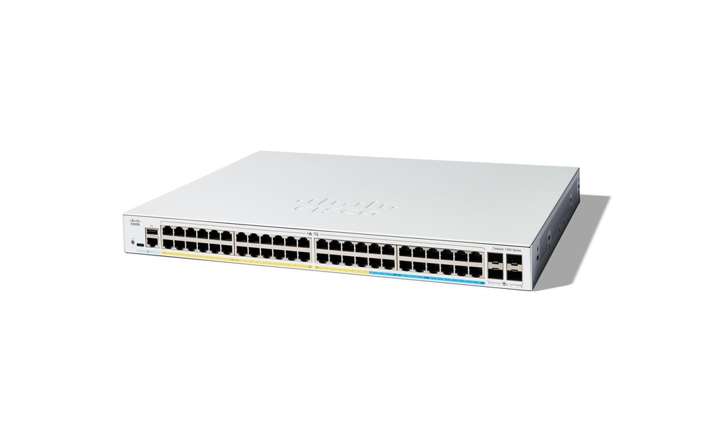 Cisco PoE+ Switch Catalyst C1300-48P-4G 52 ports