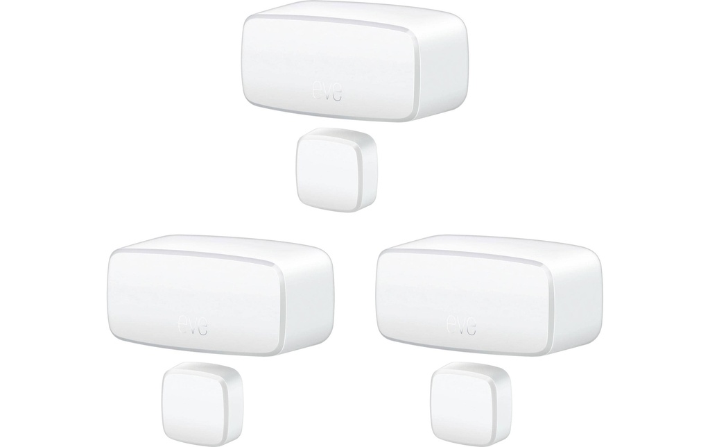 Eve Systems Matière de porte et de fenêtre Paquet de 3