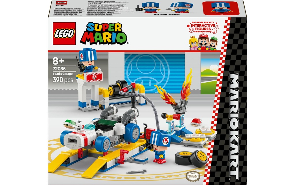 LEGO® Super Mario Mario Kart – L'atelier de Toad 72035