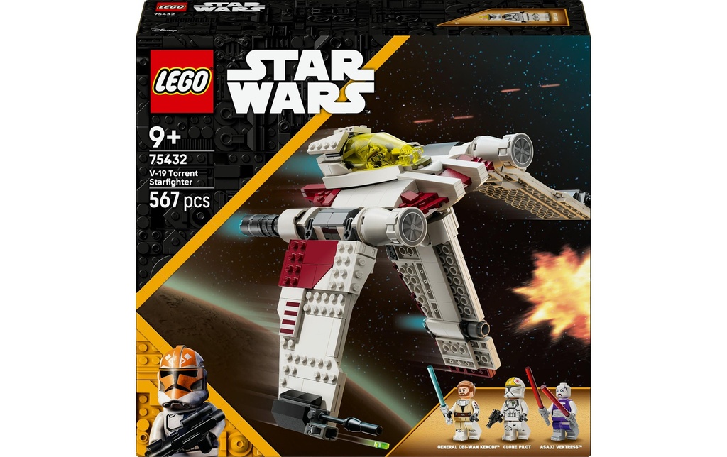 LEGO® Star Wars V-19 Chasseur d'étoiles Torrent 75432