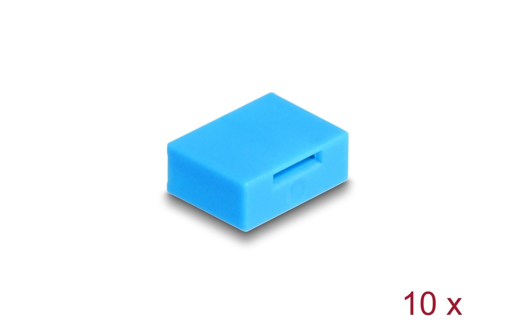 Delock Port Blocker USB type A femelle bleu