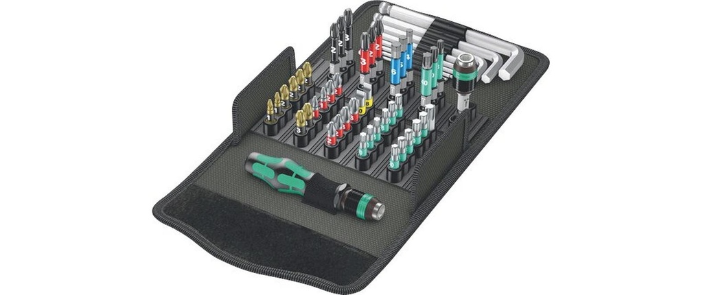 Wera Étui à outils Kompakt 100 52-teilig