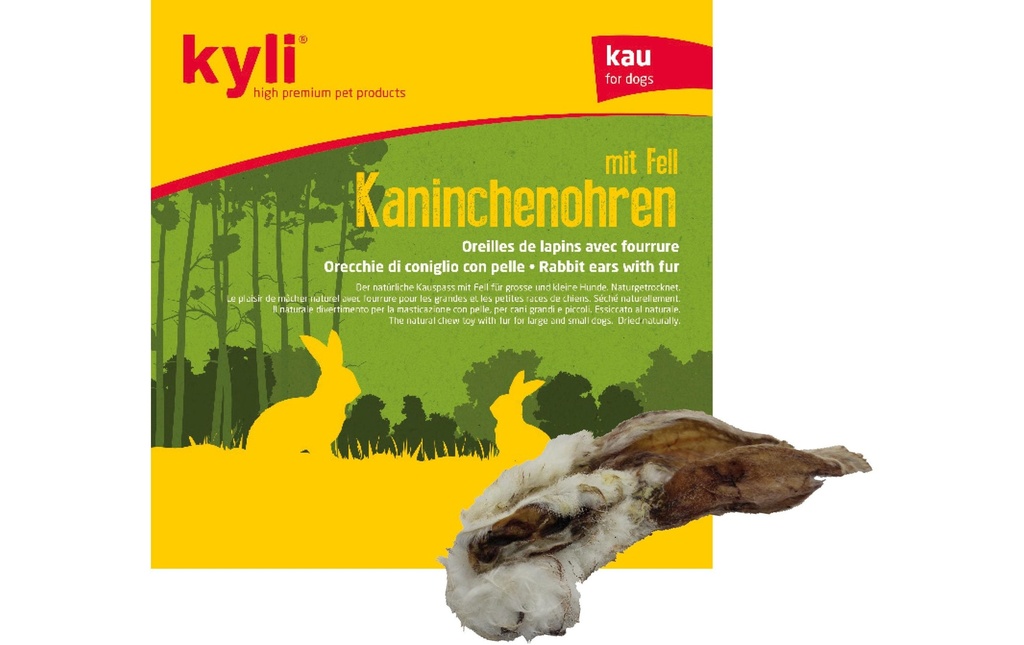 kyli Oreilles de lapin avec fourrure, 500 g