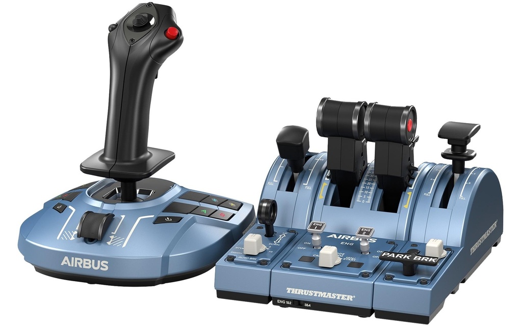 Thrustmaster Contrôleur de simulation TCA Captain Pack X Airbus Edition