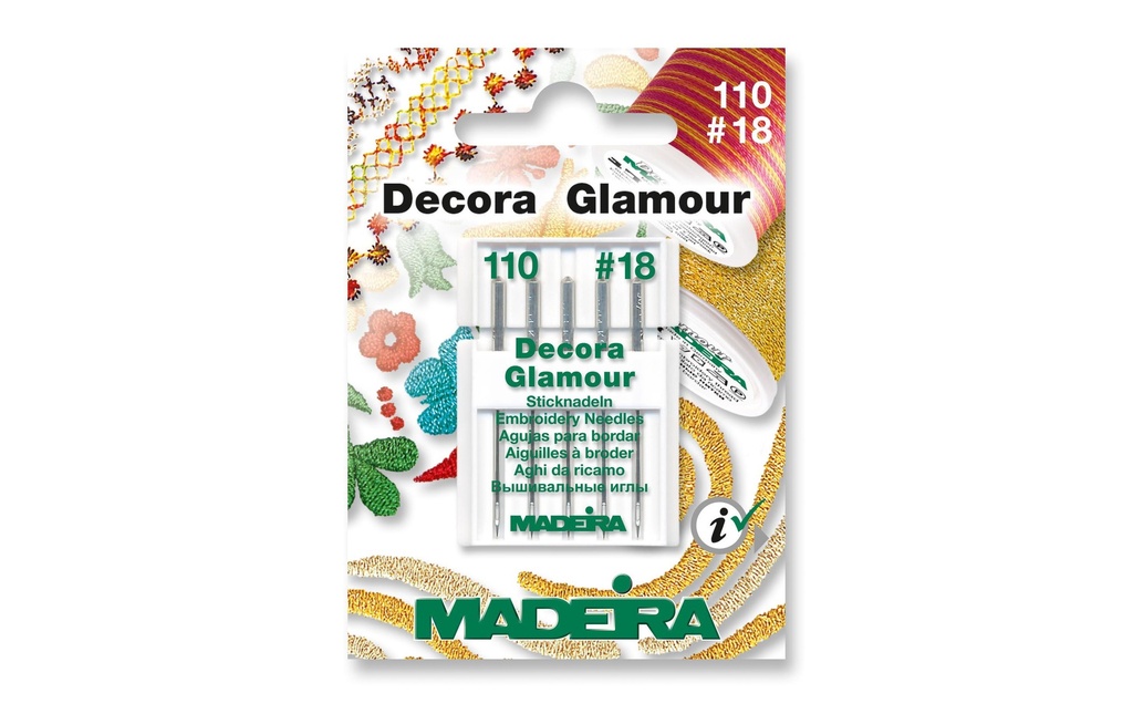 Madeira Aiguille de machine Glamour Decora 110/18 5 Pièce/s