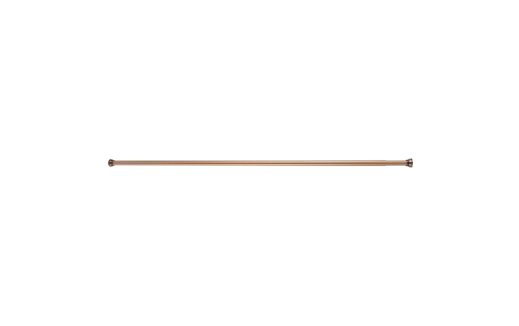 spirella Tringle pour rideau de douche Kreta 125/220 x 2.1 cm, Cuivre