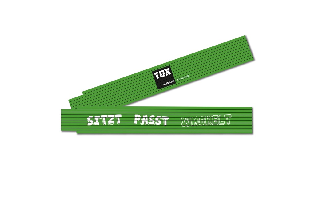 Tox-Dübel Double mètre «S'adapte, s'agite», 2 m
