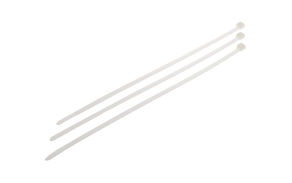 VR-Technics Serre-câble Transparent 370 mm x 7.6 mm