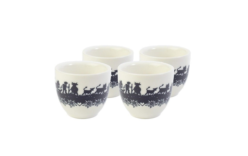 Trendform Coquetier Tradition suisse Lot de 4
