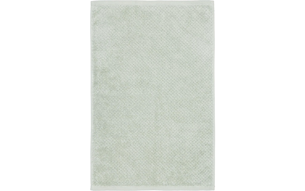Cawö Serviette pour invité Pure 30 x 50 cm, Eucalyptus vert