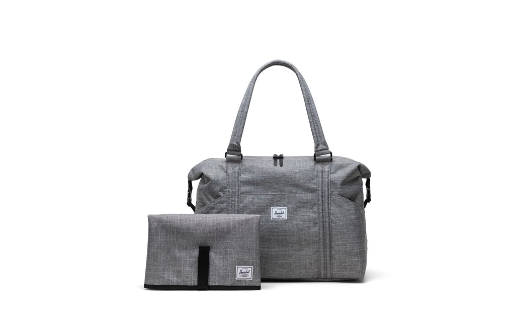 Herschel Sac à langer Strand Duffle Raven Crosshatch