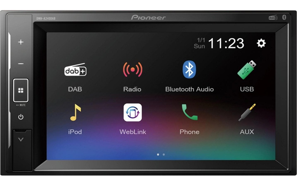 Pioneer Récepteur multimédia DMH-A240DAB 2 DIN