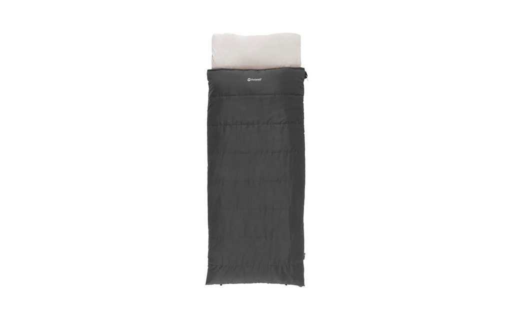 Outwell Sac de couchage Contour Prime – Left zipper Polyester, Anthracite