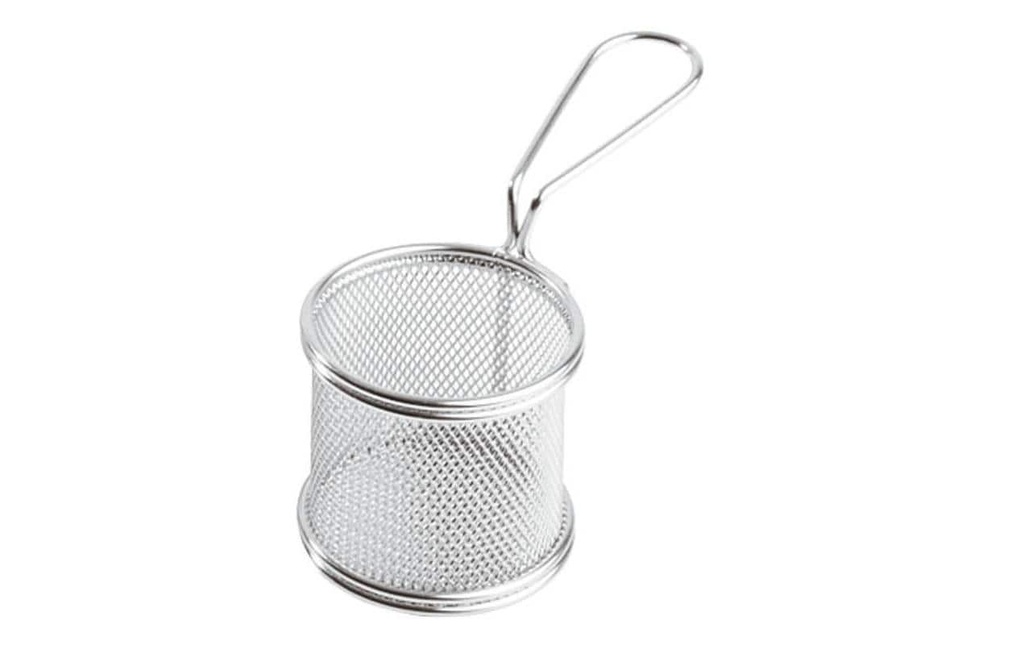 Paderno Panier de service Frites 8 cm x 7.5 cm 1 Pièce/s, Argenté