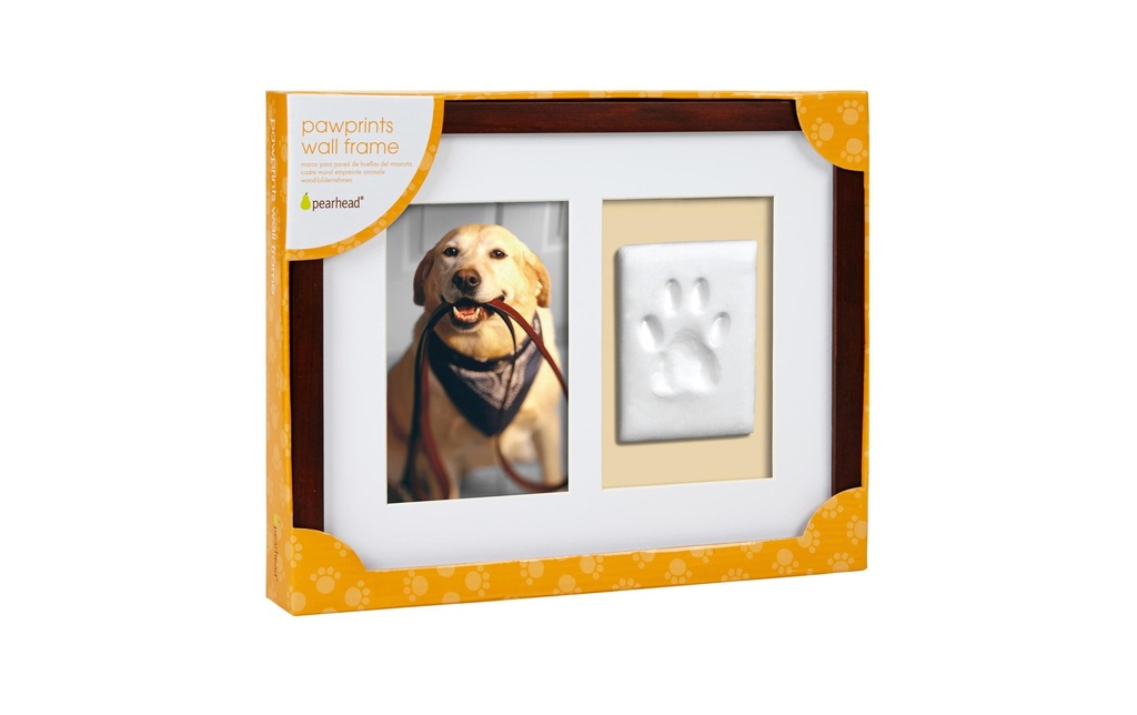 pearhead Cadre photo et cadre d'empreinte de patte, 30.4 x 24.1 x 3.51 cm