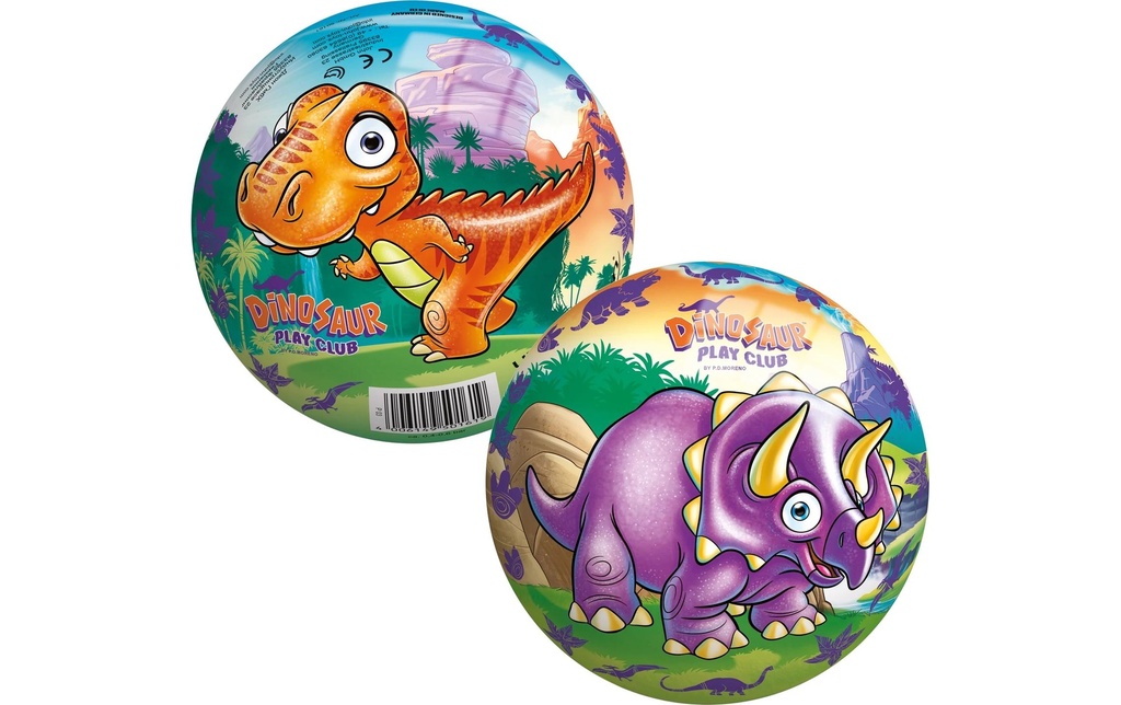 John Balle en vinyle dinosaure Ø 13 cm