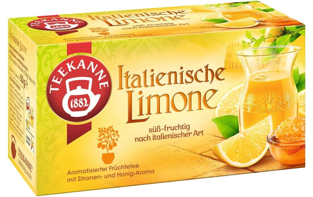 Teekanne Sachet de thé Citron vert italien 20 Pièce/s