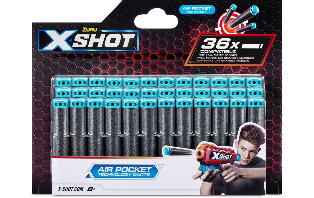 X-Shot Recharge X-Shot 36 fléchettes