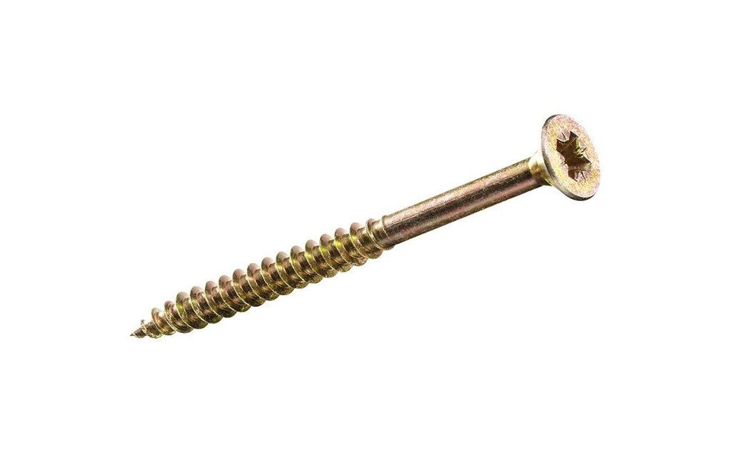FTM Vis pour contreplaqué Tête fraisée 6 x 100 mm Acier, 4 pièces