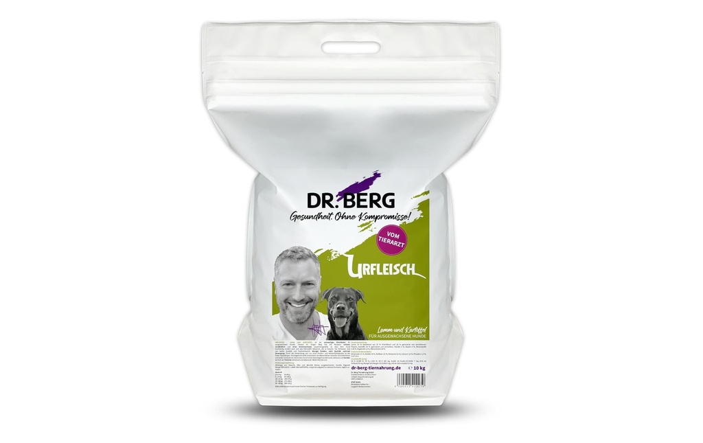 Dr. Berg Alimentation sèche Urfleisch Adult agneau et pomme de terre, 10 kg