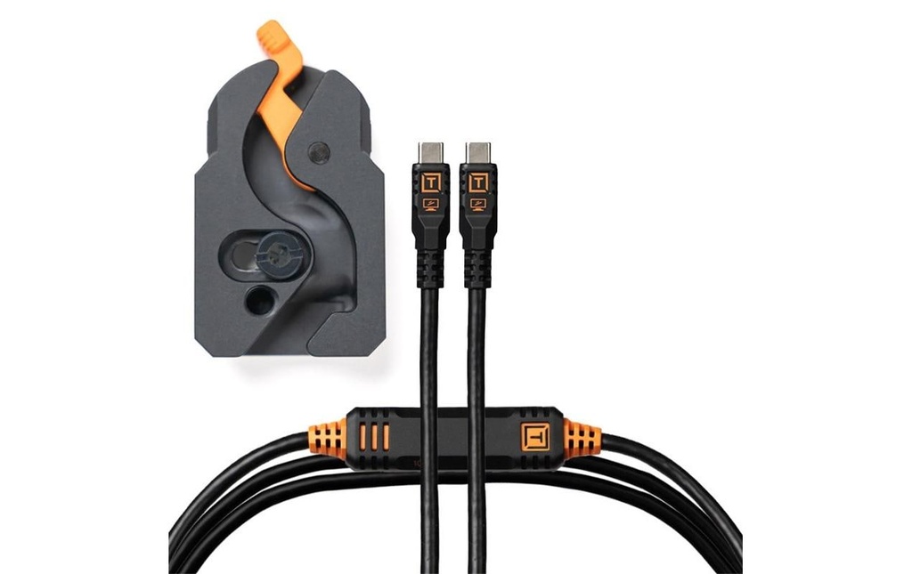 Tether Tools Câble Pince Leverlock et USB-C 4.6m