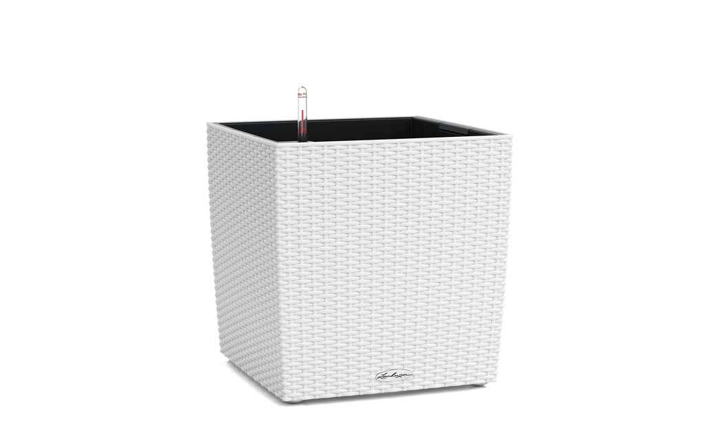 Lechuza Pot de fleur Cube Cottage 50 Blanc