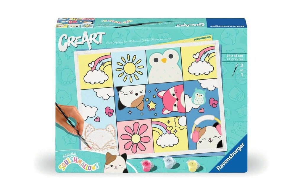 Ravensburger Peinture avec chiffres CreArt: Squishmallows